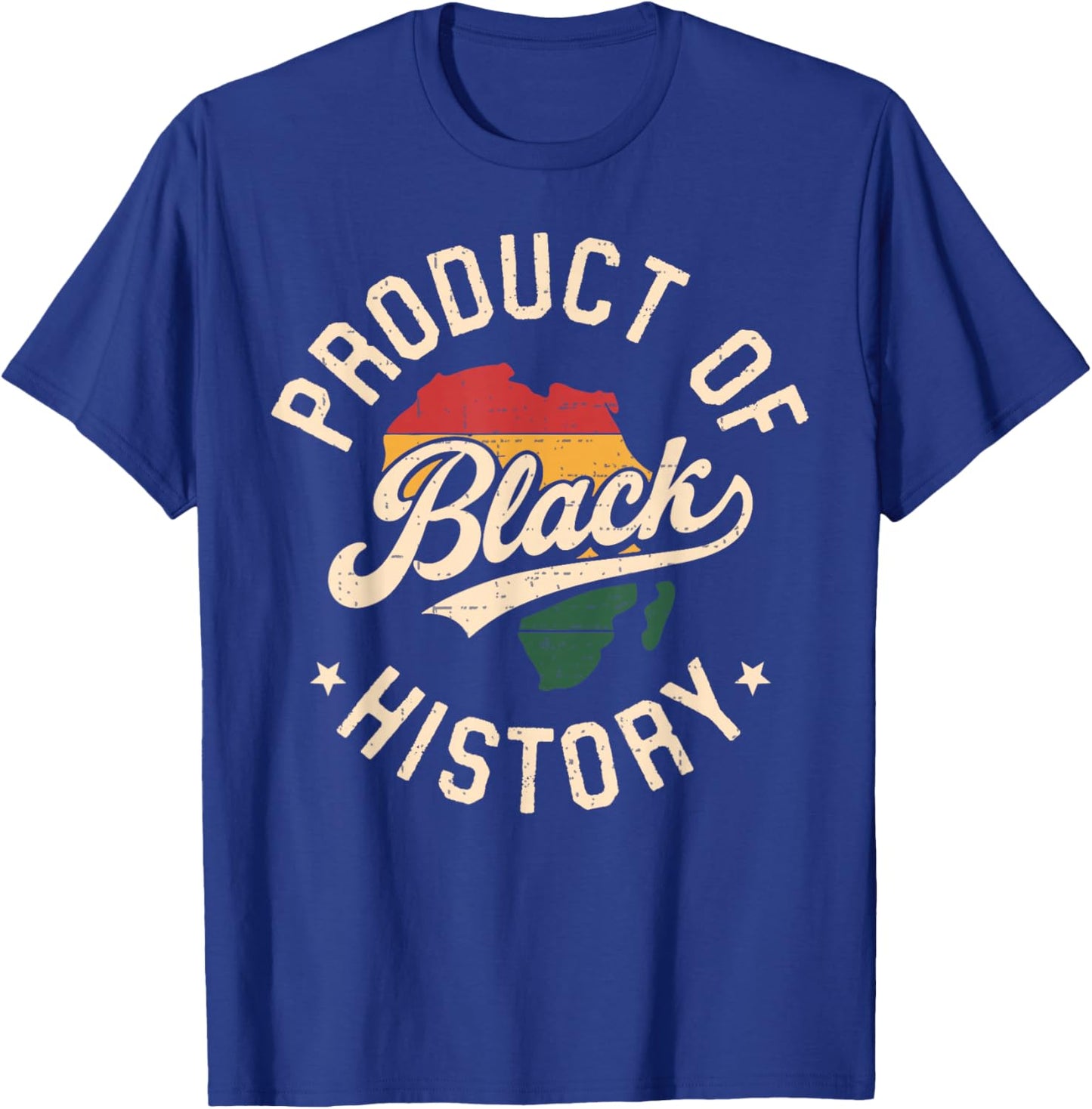 Product of Black History African American Kids T-Shirt - T-Shirt | Royal