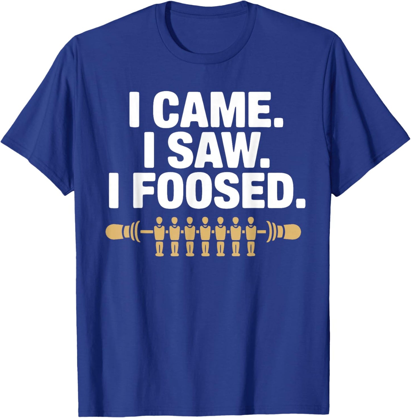 Foosball Table Play Foosball T-Shirt - T-Shirt | Royal