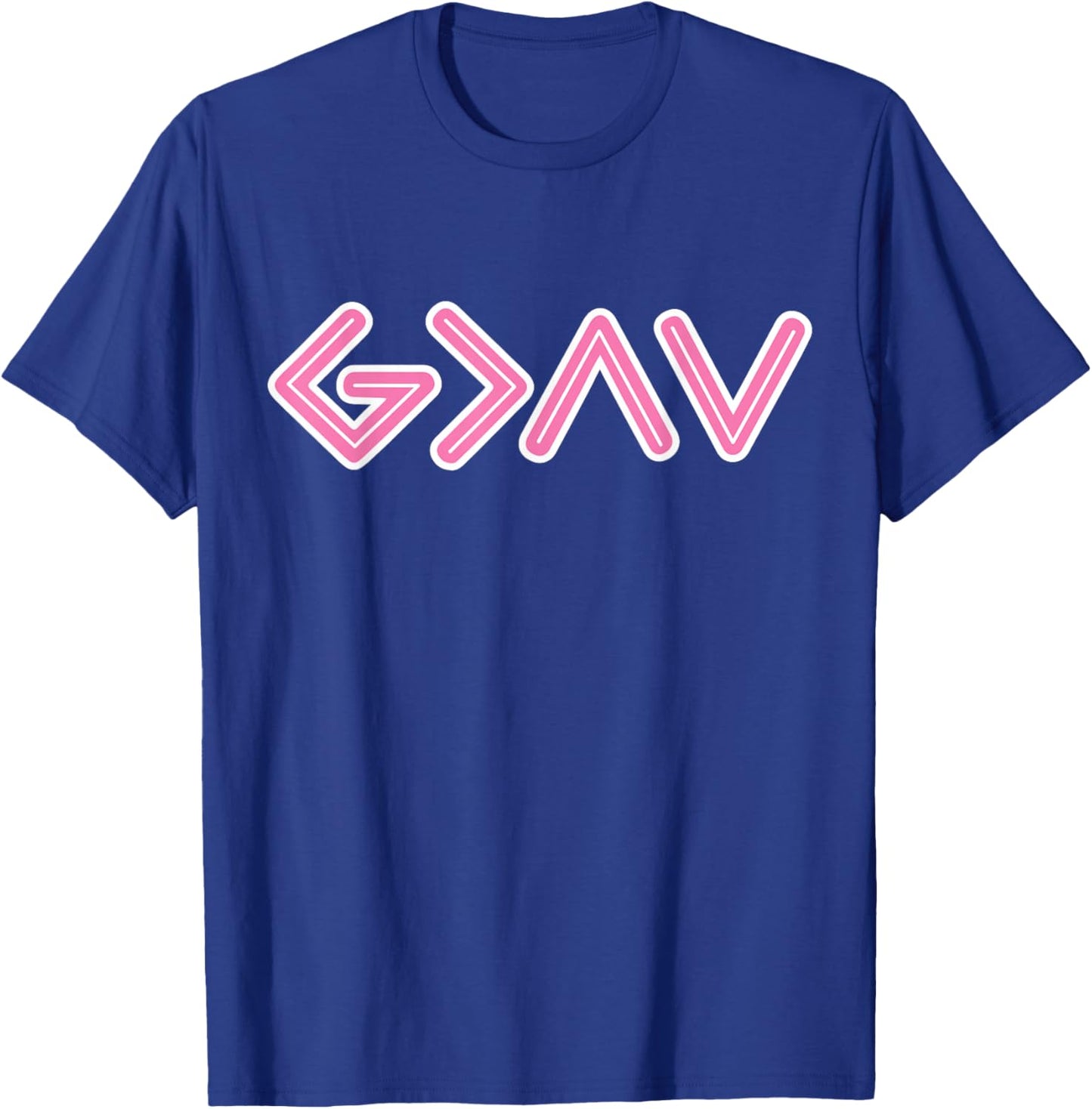 God is Faithful More Than Highs and Lows for Christian Women T-Shirt - T-Shirt | Royal