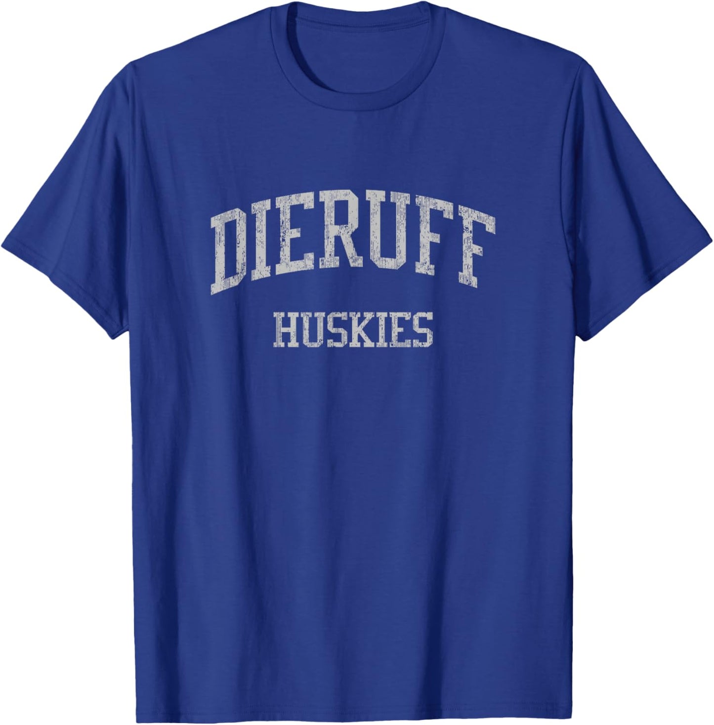 Dieruff High School HS Allentown PA Vintage Sports T-Shirt - T-Shirt | Royal