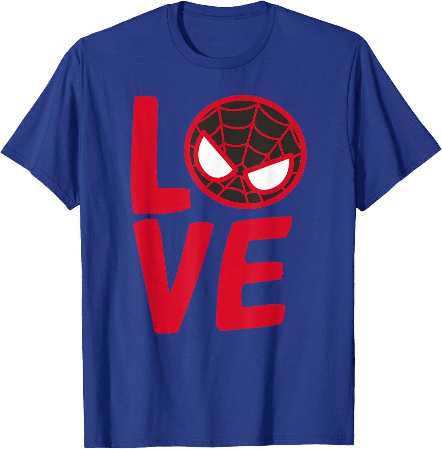 Marvel Kawaii Valentine's Day Miles Morales Spidey Love T-Shirt - T-Shirt | Royal