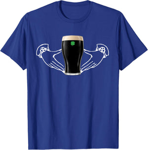 St Patrick's Day Claddagh Shamrock Beer Women T-Shirt - T-Shirt | Royal
