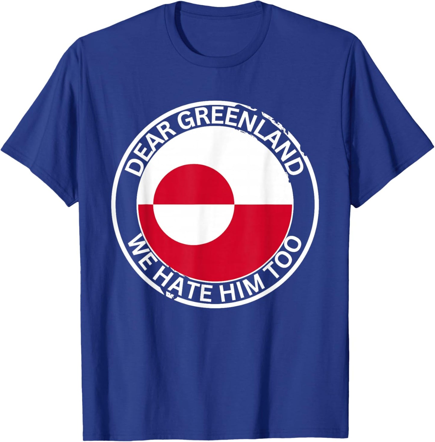 Denmark Greenland Flag is Not for Sale Support Danish Design T-Shirt - T-Shirt | Royal