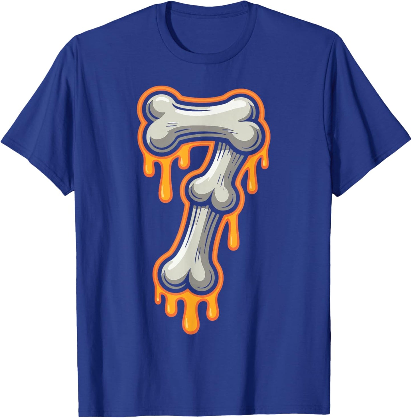 Six Seven Meme Skeleton 6 7 Halloween Costume for Couples T-Shirt - T-Shirt | Royal