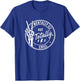 Halloween Mentally Ill But Totally Chill Skeleton Badge T-Shirt - T-Shirt | Royal