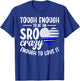 SRO Appreciation Officer Tough School Resource Officer T-Shirt - T-Shirt | Royal