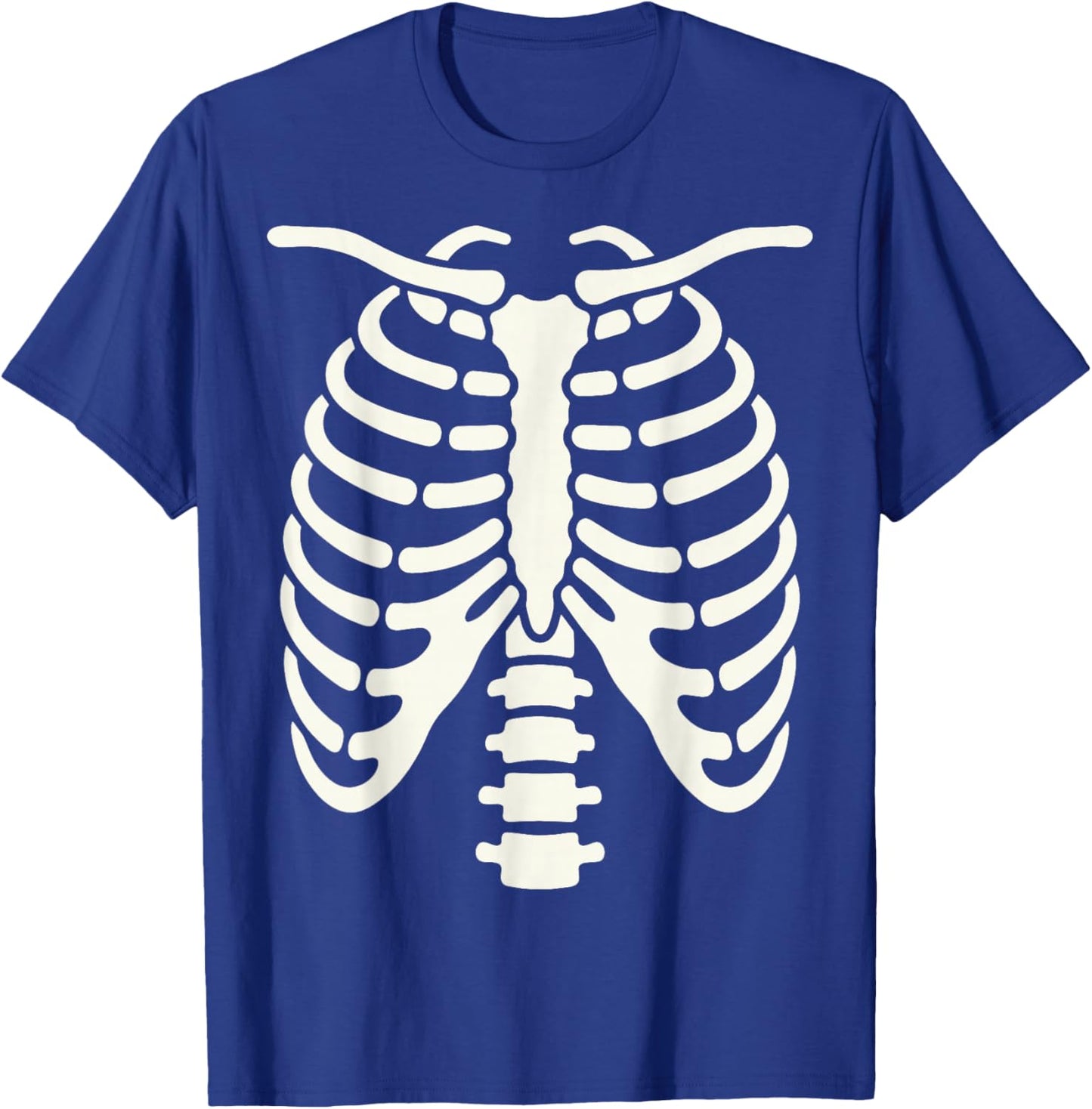 Skeleton Body Halloween Costume Bones Radiology Tech T-Shirt - T-Shirt | Royal