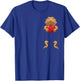 Bearded Dragon in Pocket Reptile Lover Design Valentines T-Shirt - T-Shirt | Royal