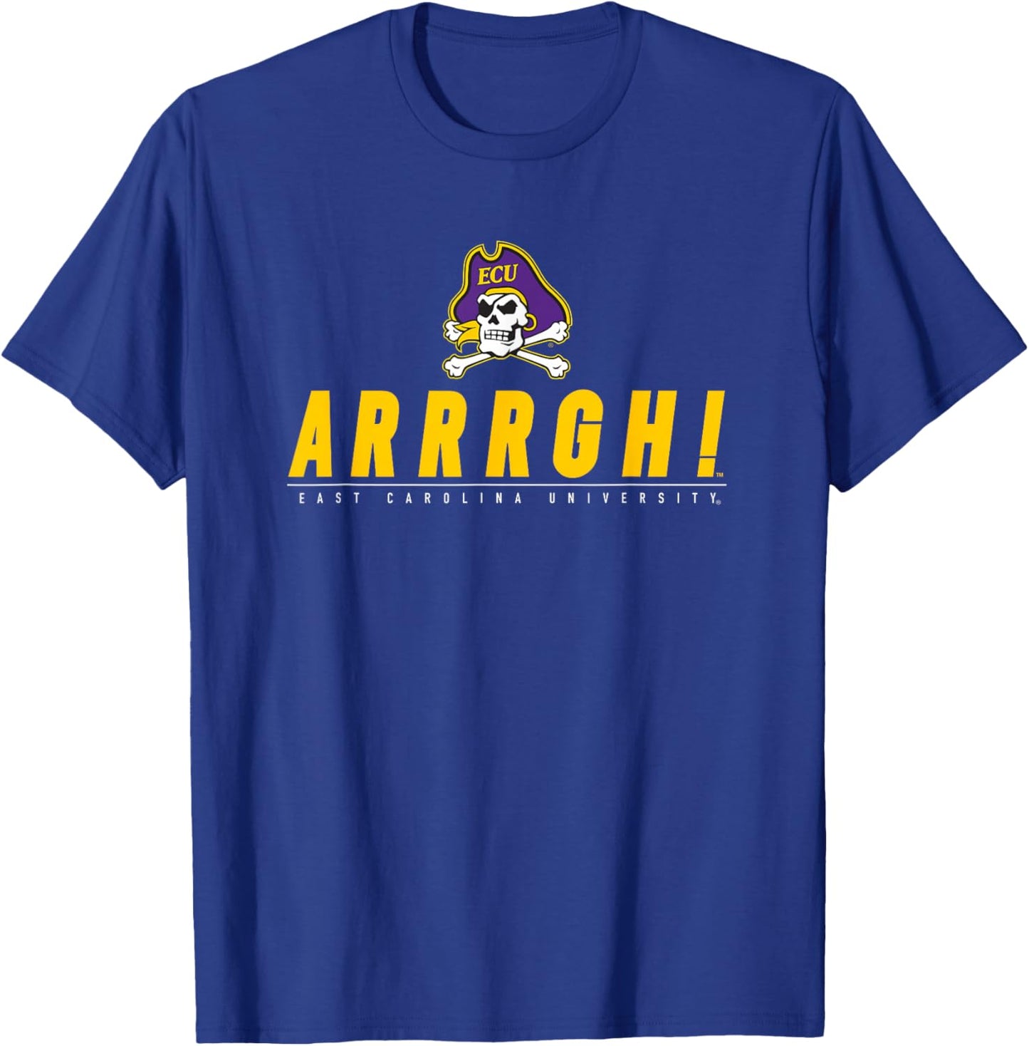 East Carolina University ECU Pirates School Spirit T-Shirt - T-Shirt | Royal