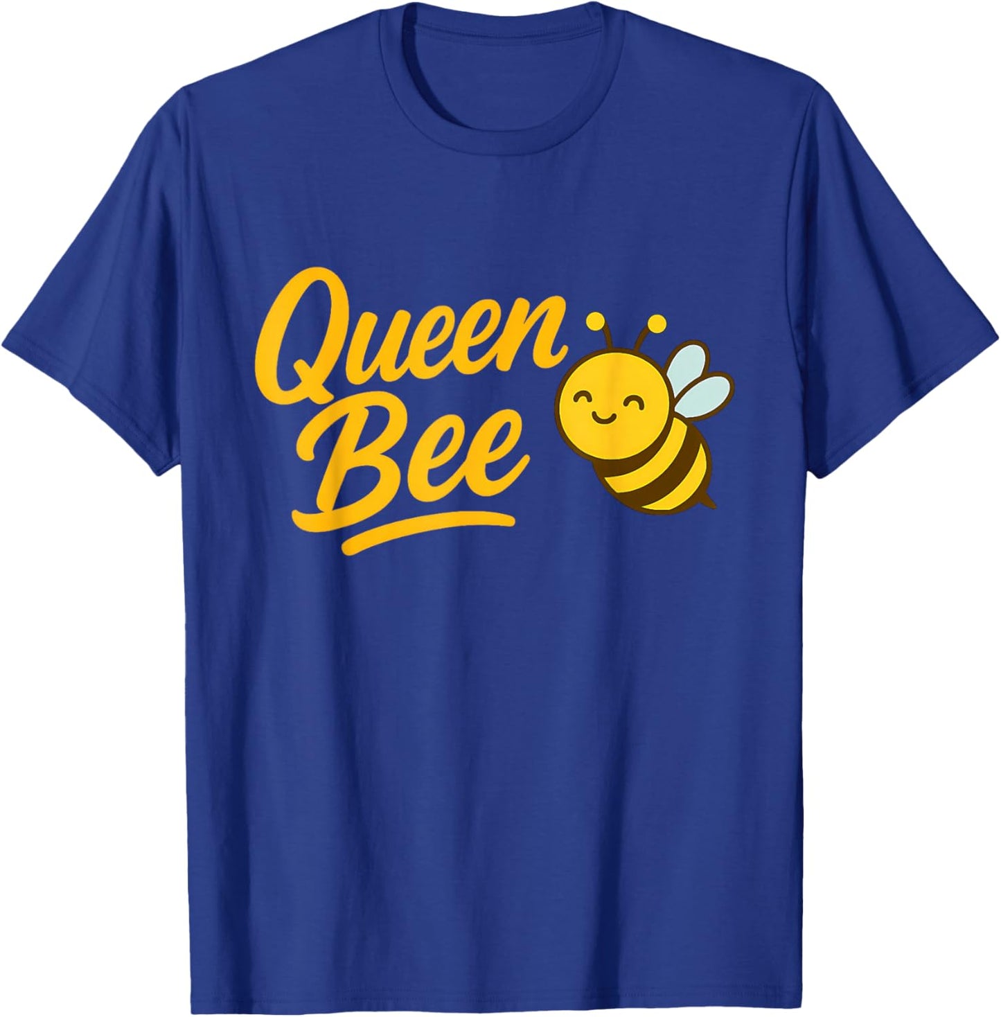 Queen Bee Cute Bumblebee Cartoon Bee Keeping Beehive Bees T-Shirt - T-Shirt | Royal