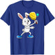 Pickleball Bunny Rabbit Easter Day for Pickleball Player T-Shirt - T-Shirt | Royal