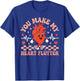 Valentine Nurse Shirt You Make My Heart Flutter Men Women T-Shirt - T-Shirt | Royal