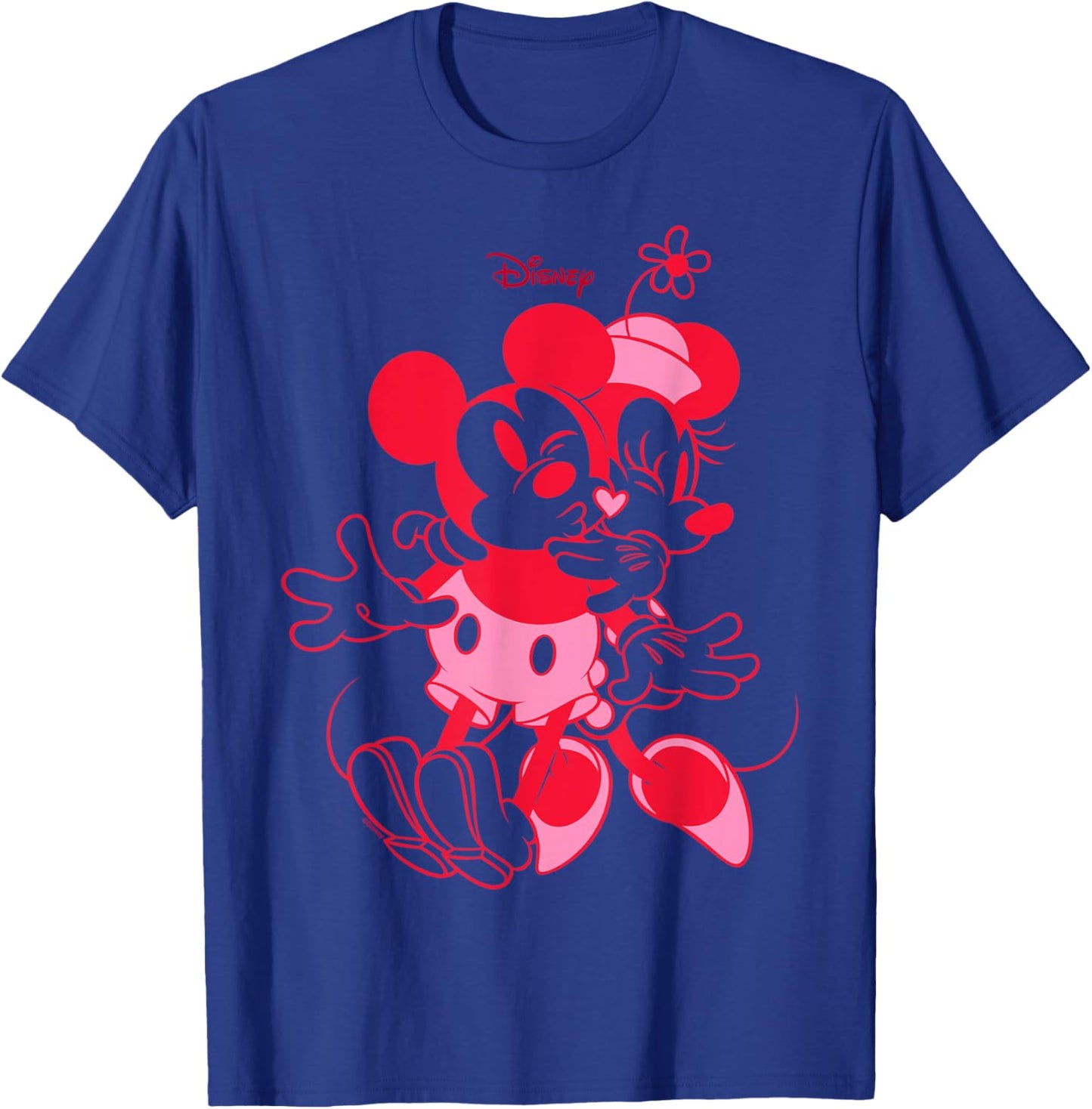 Disney Mickey and Friends Minnie Lovers Heart T-Shirt - T-Shirt | Royal
