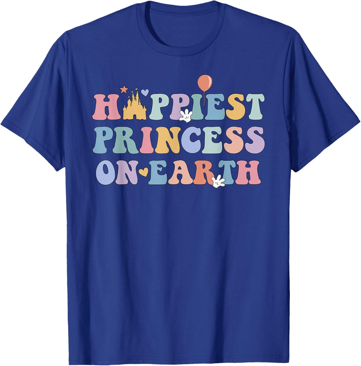 Happiest Princess-On Earth, Christmas Matching Family Trip T-Shirt - T-Shirt | Royal