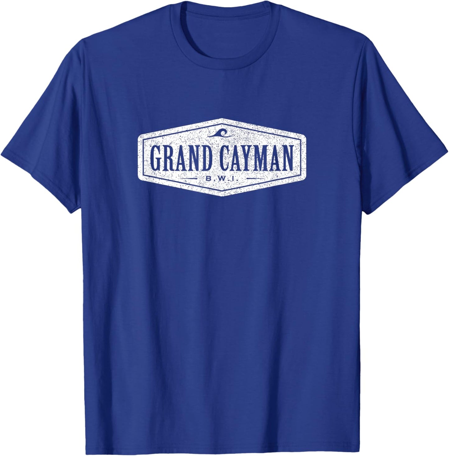 Retro Grand Cayman Islands 1503 Vintage Vacation Souvenir T-Shirt - T-Shirt | Royal