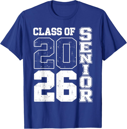 Class of 2026 Senior 2026 Graduation Last Day of School 2026 T-Shirt - T-Shirt | Royal