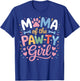 Dog Mom Mama of The Pawty Girl Cute Pup Lover T-Shirt - T-Shirt | Royal