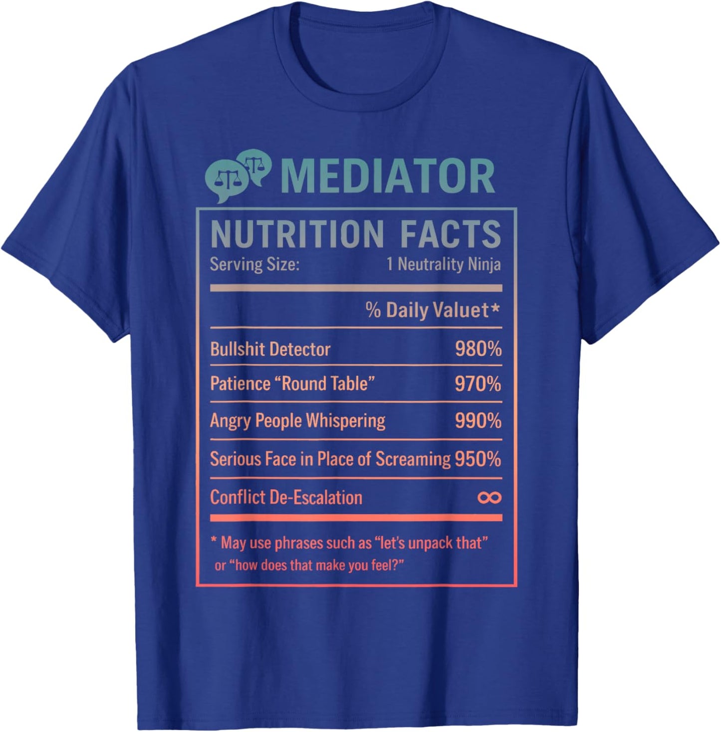 Mediator T-Shirt - T-Shirt | Royal