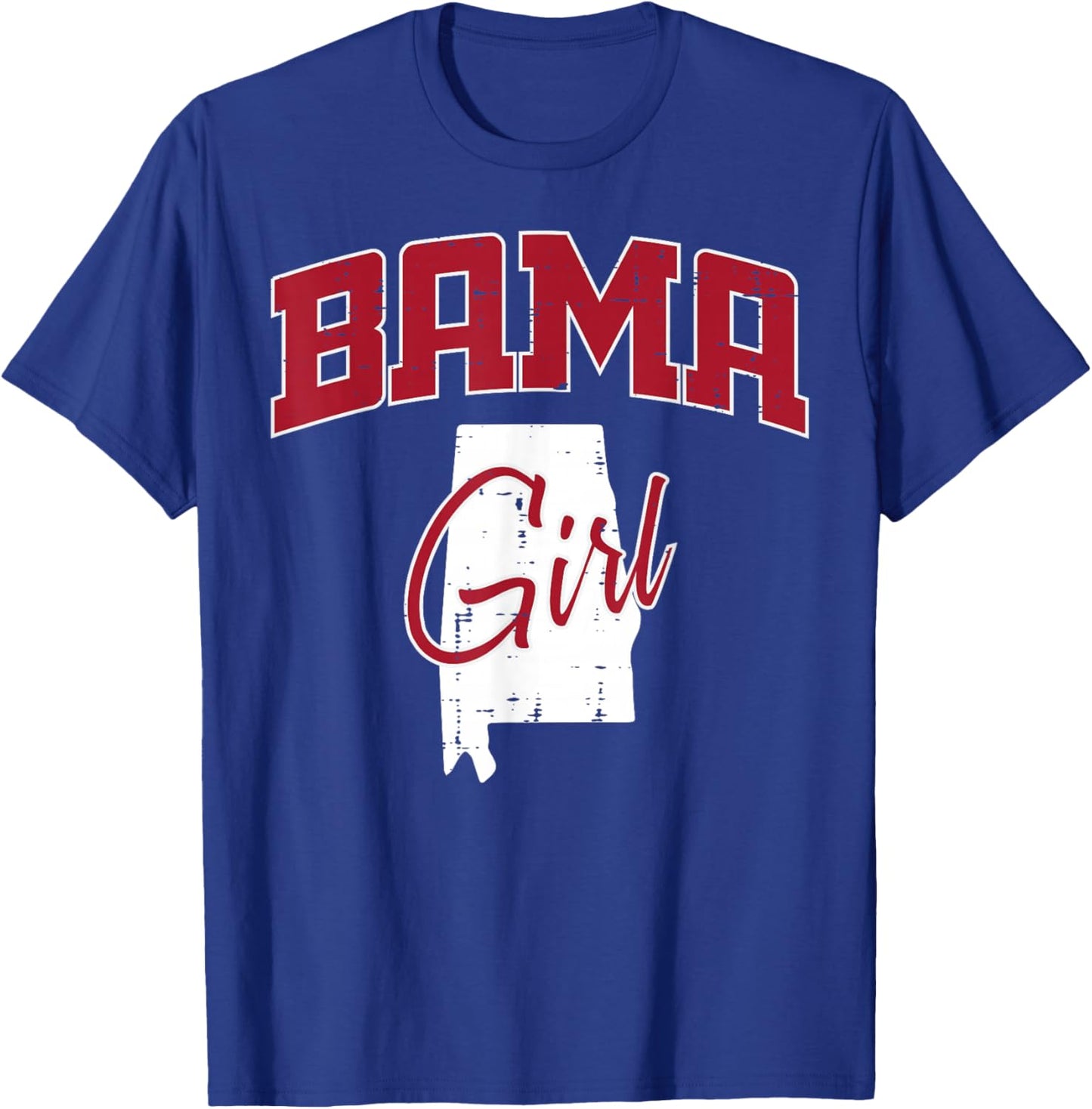 Alabama Girl Women Kids Boys Girls Youth Men Teen T-Shirt - T-Shirt | Royal