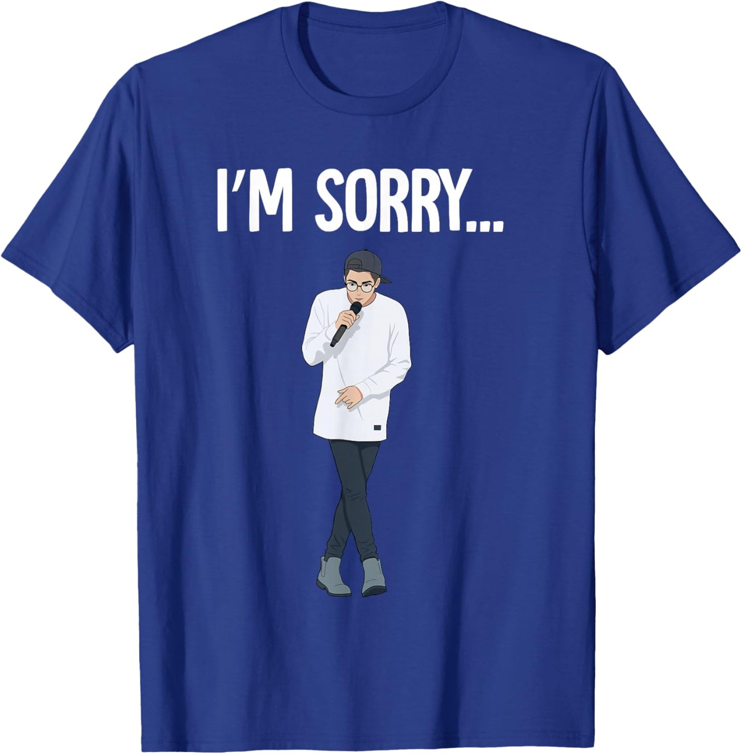 Sorry Guy Meme Trending T-Shirt - T-Shirt | Royal