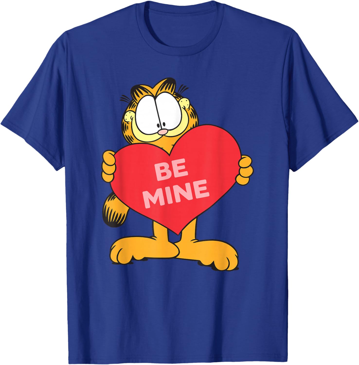 Garfield Valentine's Day Be Mine Romantic Poster T-Shirt - T-Shirt | Royal