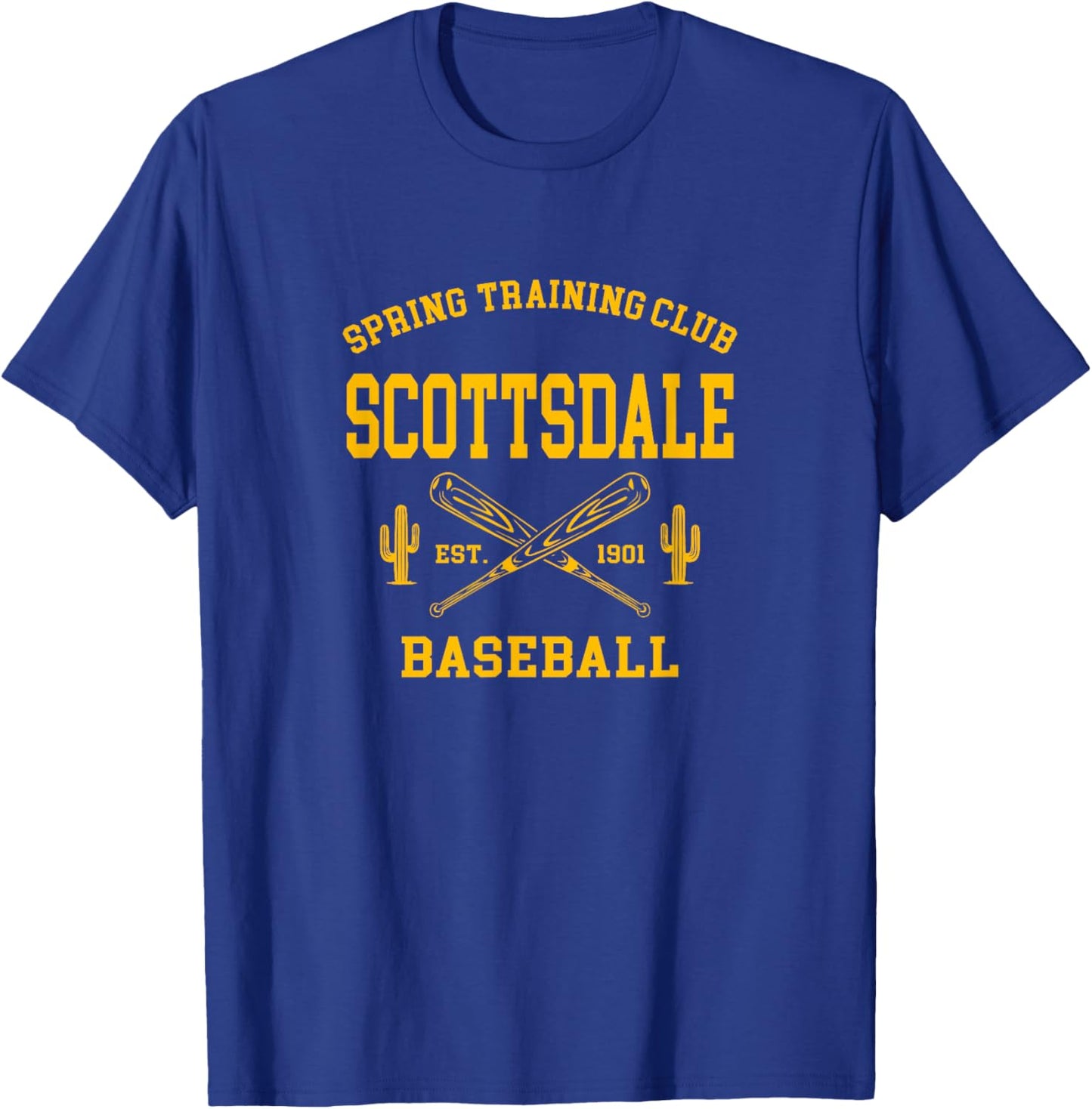 Spring Training Club Scottsdale Arizona Baseball T-Shirt - T-Shirt | Royal