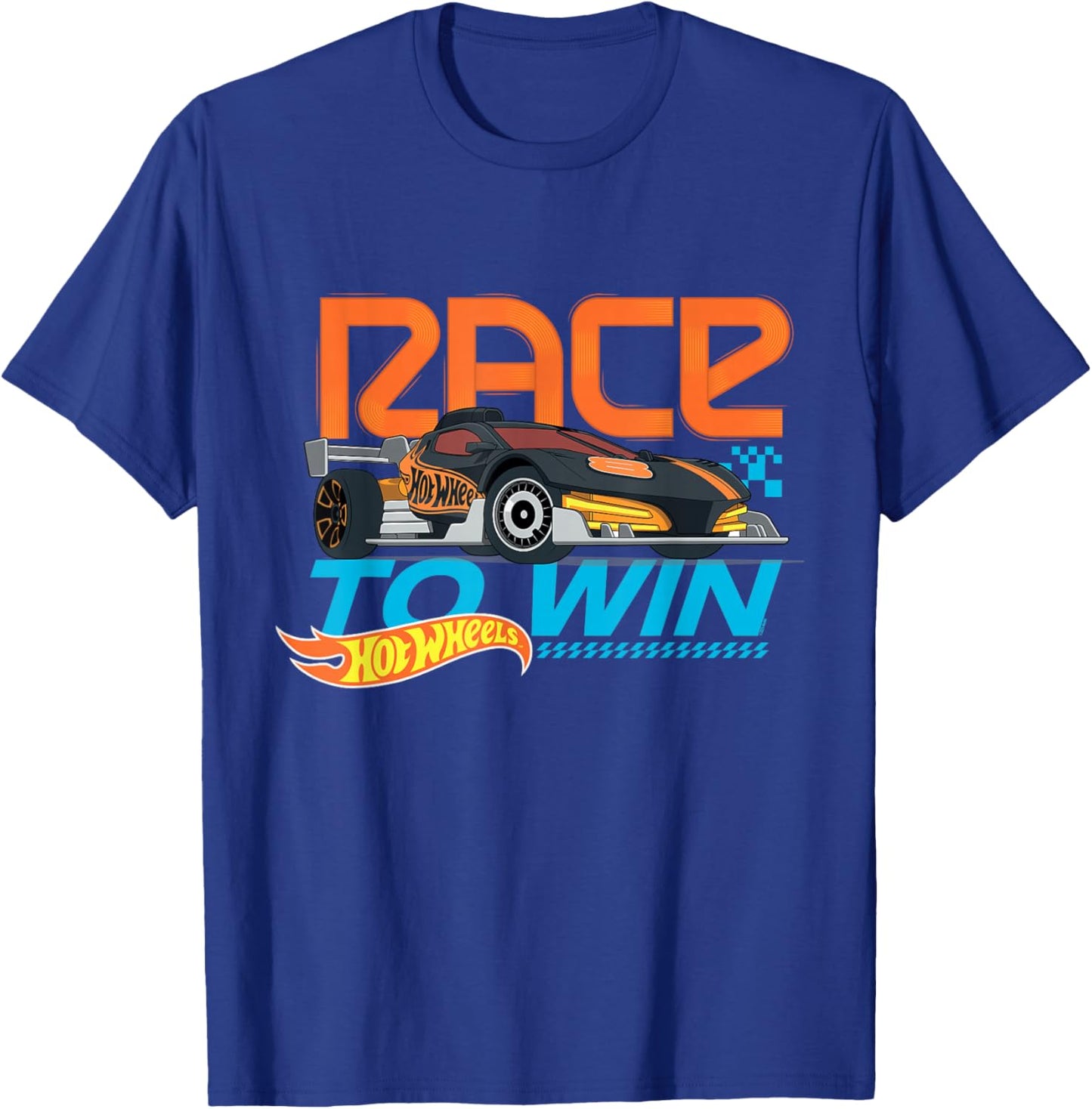 Hot Wheels Race to Win T-Shirt - T-Shirt | Royal