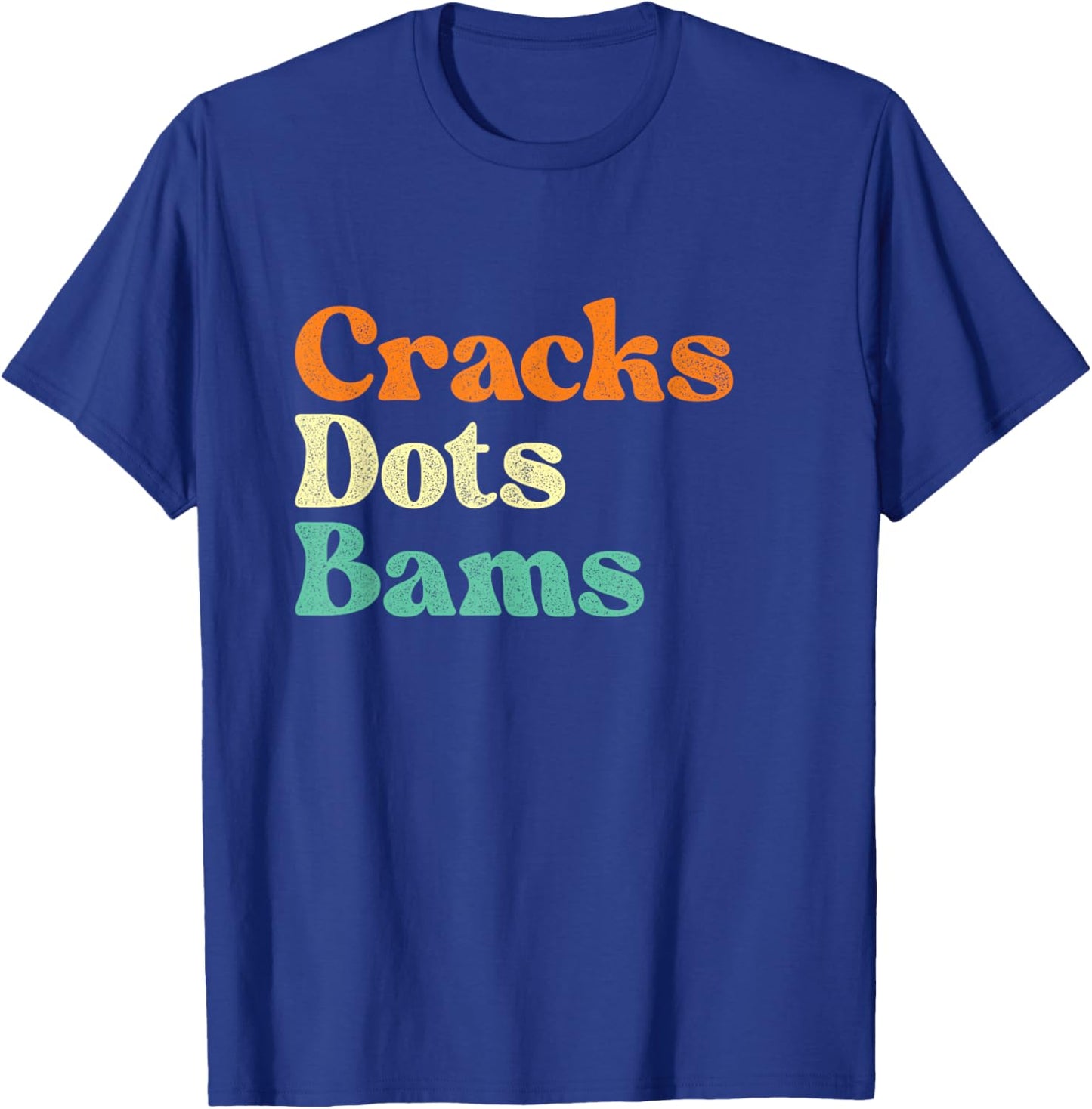 Cracks Dots Bams - Mahjong Lover Mah Jong Player T-Shirt - T-Shirt | Royal