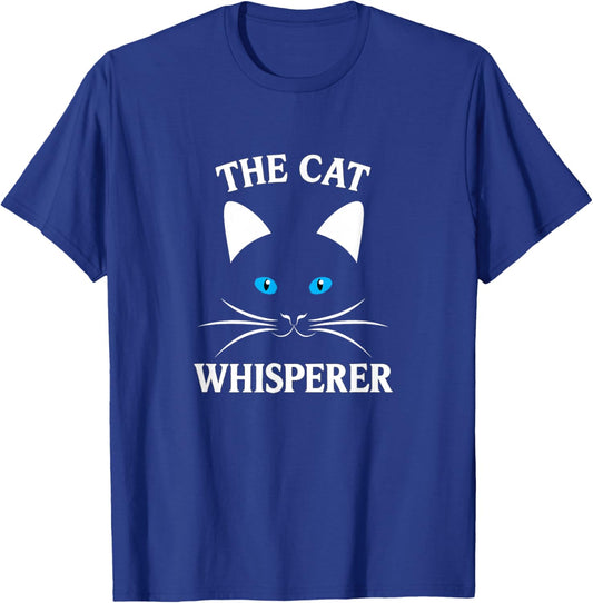 The Cat Whisperer T-Shirt - T-Shirt | Royal