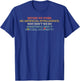 Before We Work On Artificial Intelligence Why Don't We Do So T-Shirt - T-Shirt | Royal