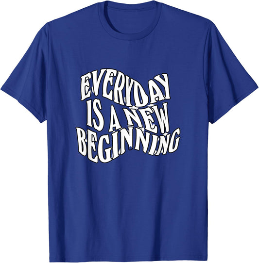 Inspirational and Motivational Quote T-Shirt - T-Shirt | Royal