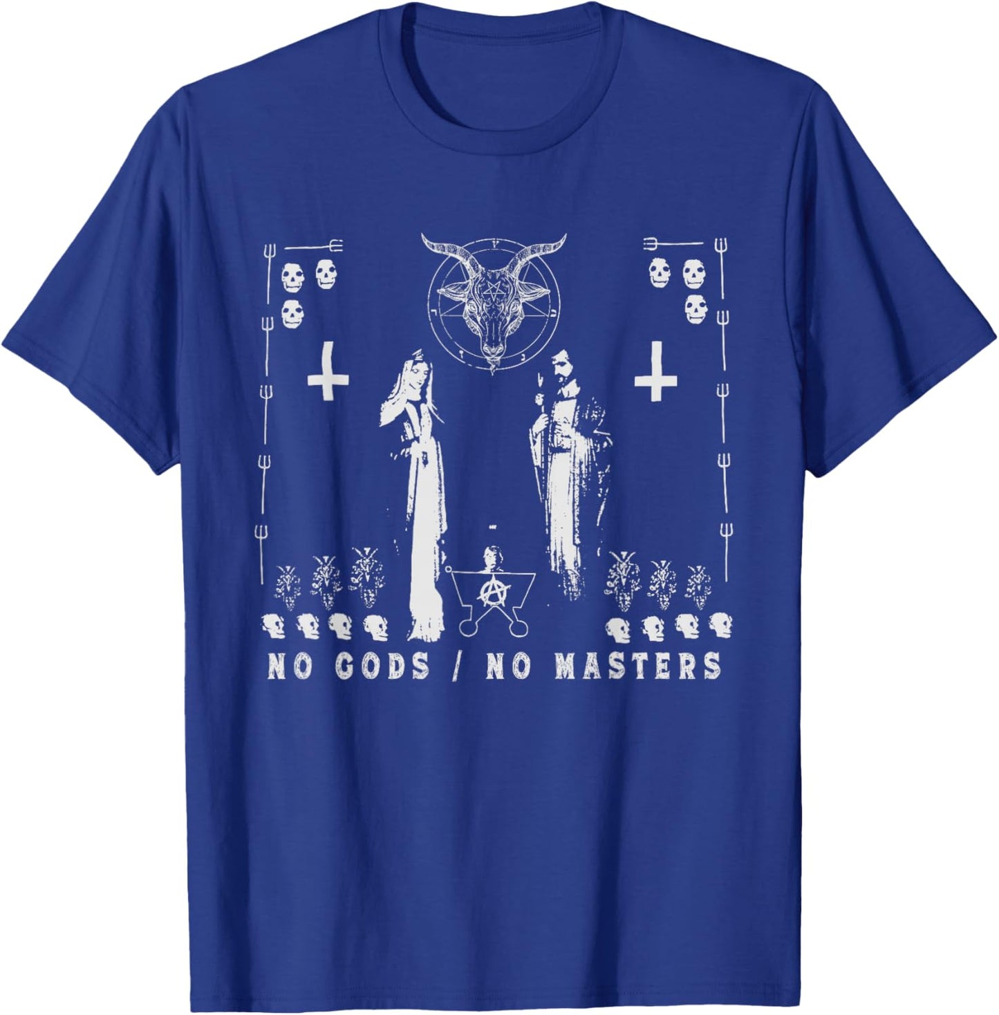 Ni Dieu Ni Maitre | No Gods No Masters T-Shirt - T-Shirt | Royal