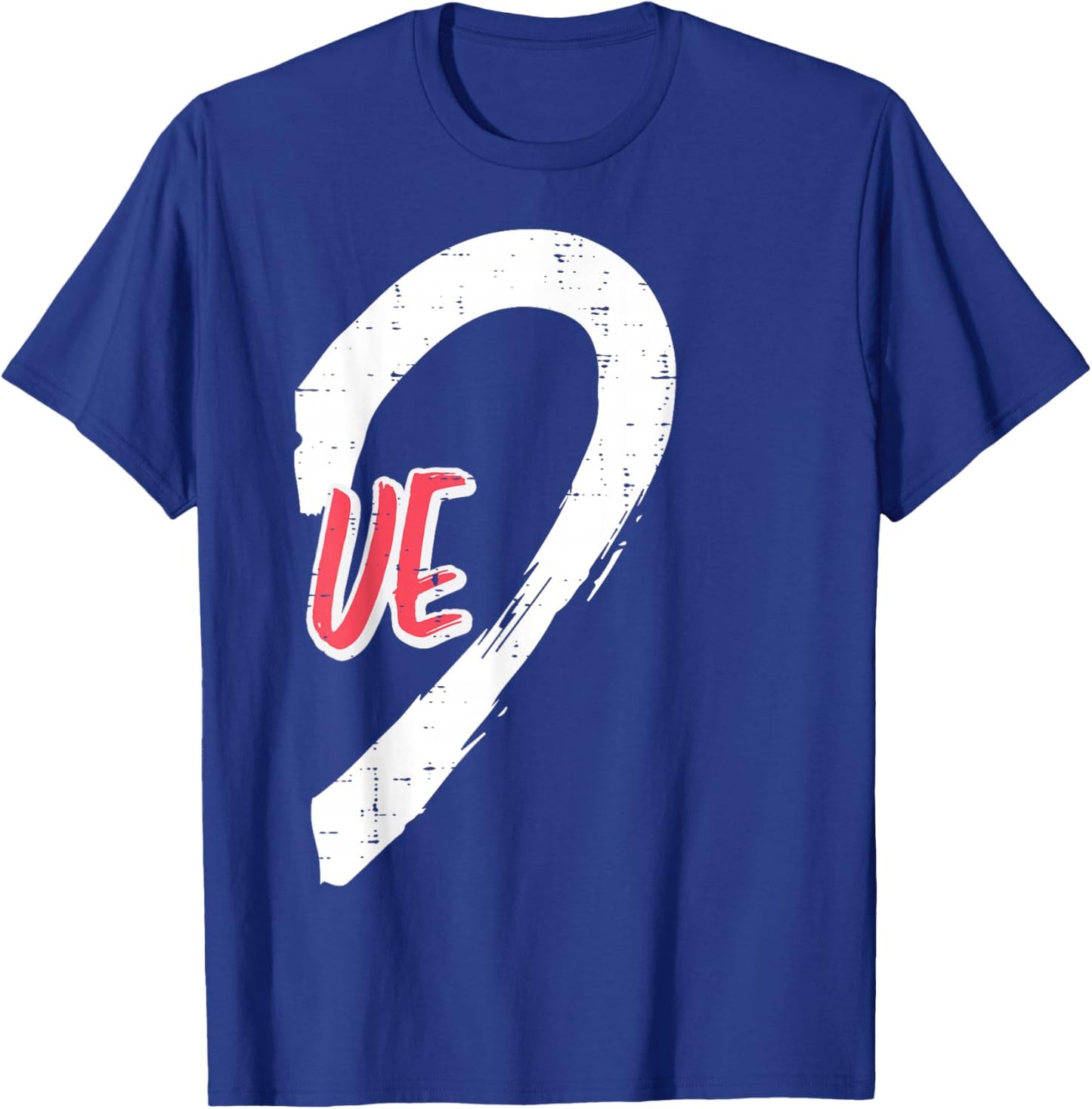 Valentines Day Matching Love Ve Heart Cute Couple Women Men T-Shirt - T-Shirt | Royal