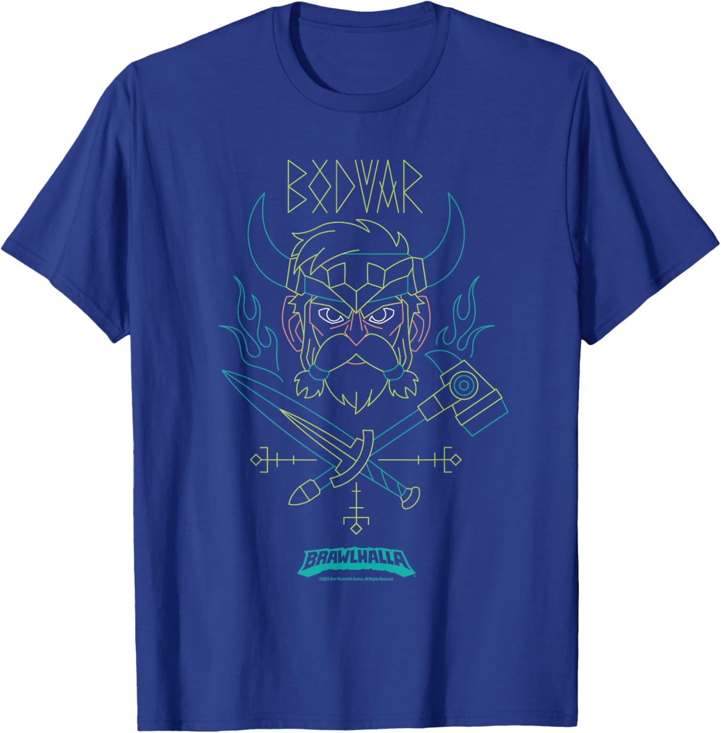 Brawlhalla Officially Licensed T-Shirt - T-Shirt | Royal
