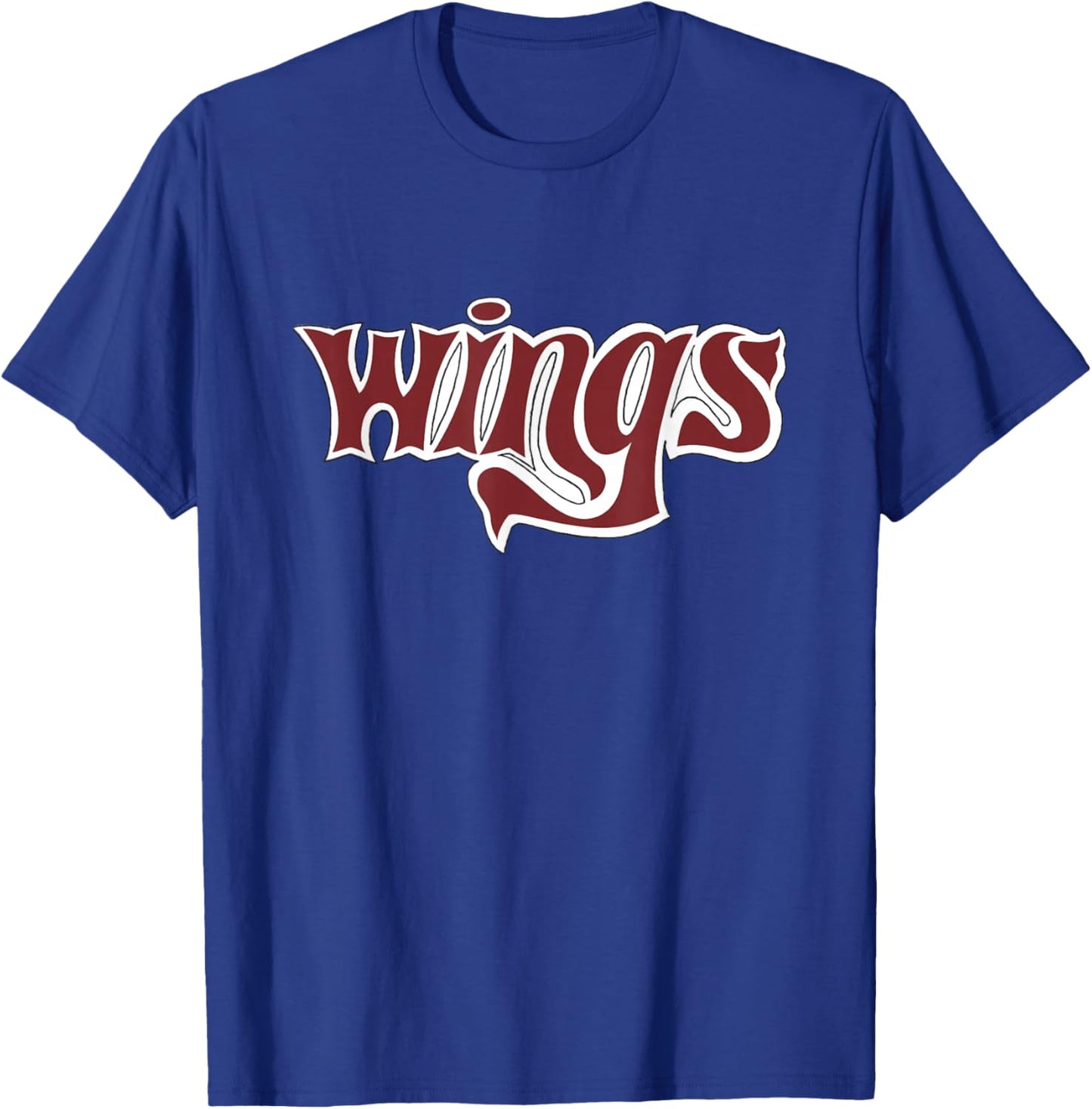 Official Paul McCartney & Wings Type Logo T-Shirt - T-Shirt | Royal