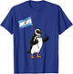 Magellanic Penguin Argentina Flag T-Shirt - T-Shirt | Royal