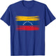 Venezuela Flag Pride Venezuelan Heritage Art T-Shirt - T-Shirt | Royal