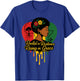 Black History Month Heritage African American Black mom T-Shirt - T-Shirt | Royal