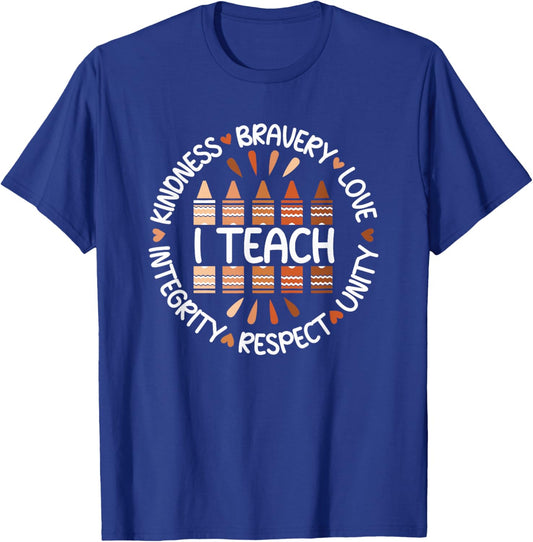 African American History Black History Month for Teachers T-Shirt - T-Shirt | Royal