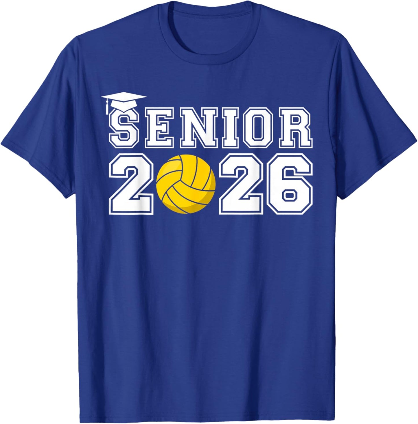Senior Waterpolo Class of 2026 Graduation Team Matching T-Shirt - T-Shirt | Royal