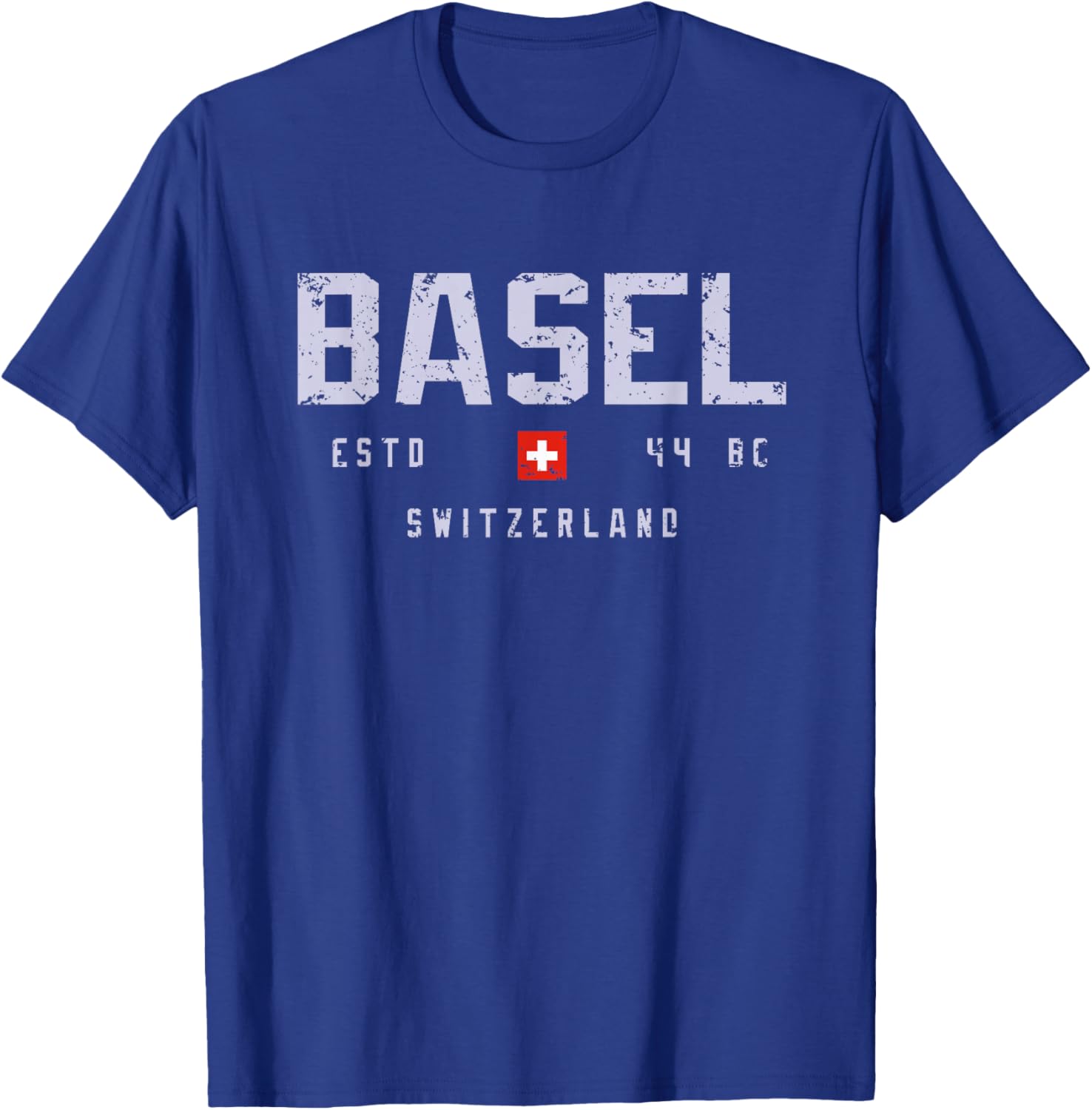 Basel Switzerland Field/Basel Switzerland T-Shirt - T-Shirt | Royal