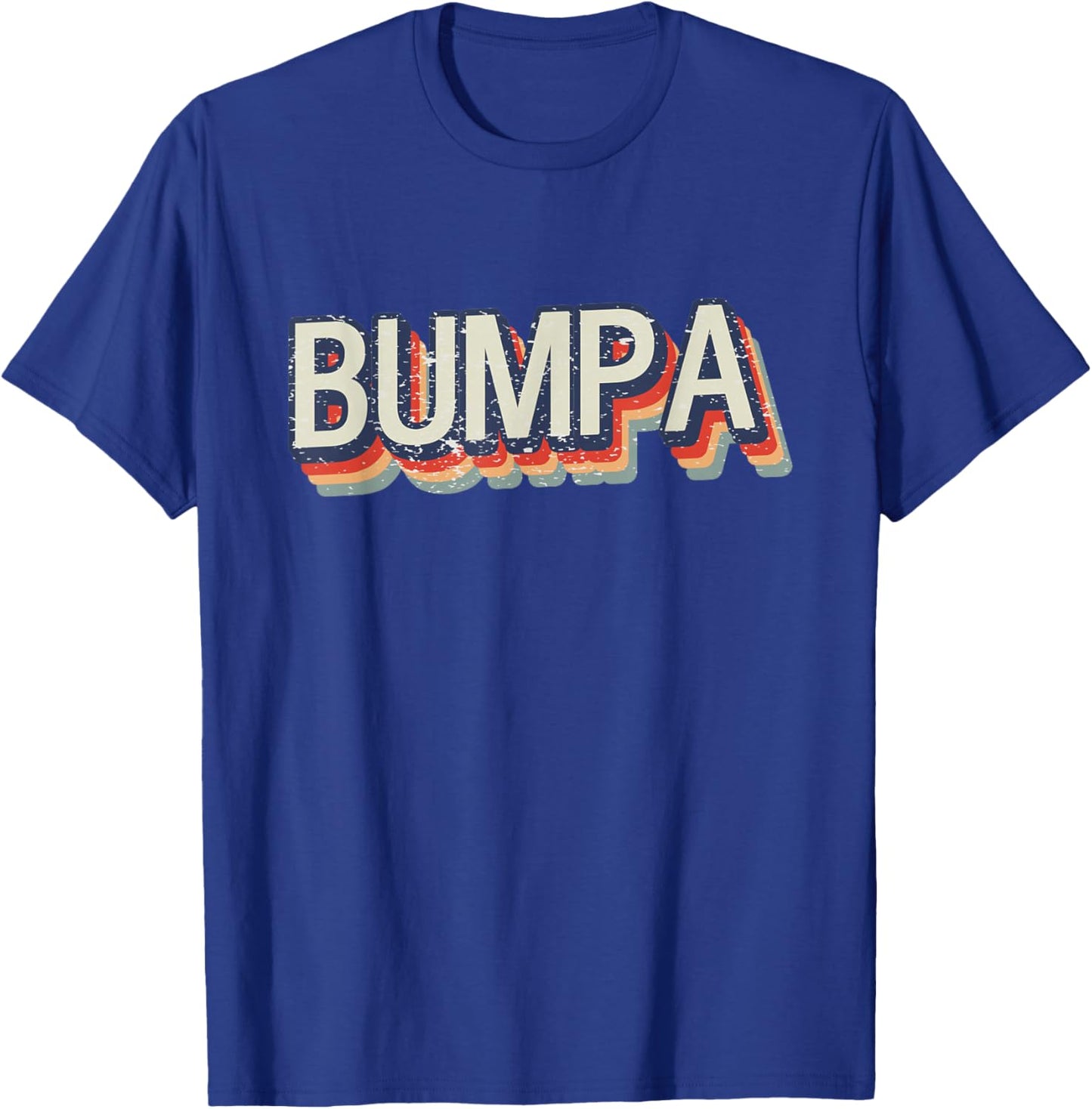 Bumpa Retro Vintage Classic Style Grandpa T-Shirt - T-Shirt | Royal