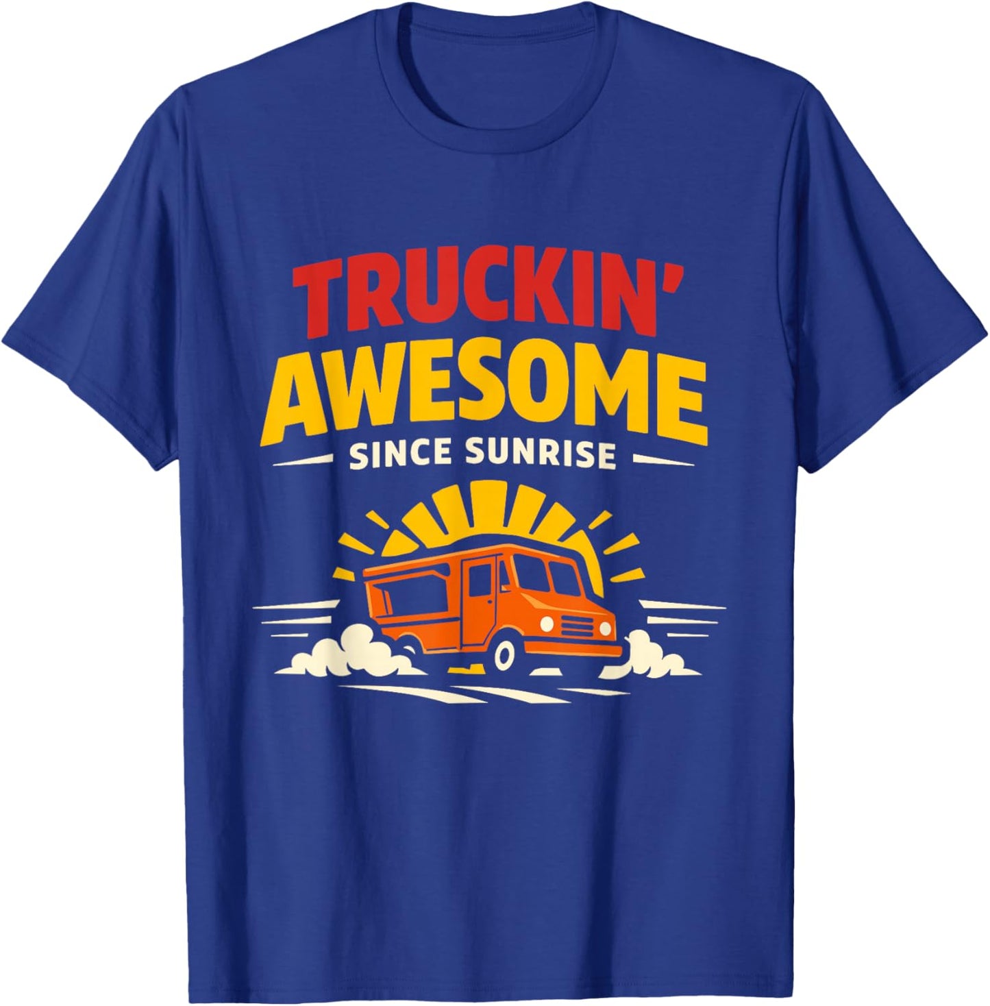 Food Truck Life Crew Mobile Kitchen Hustle Culture Urban T-Shirt - T-Shirt | Royal
