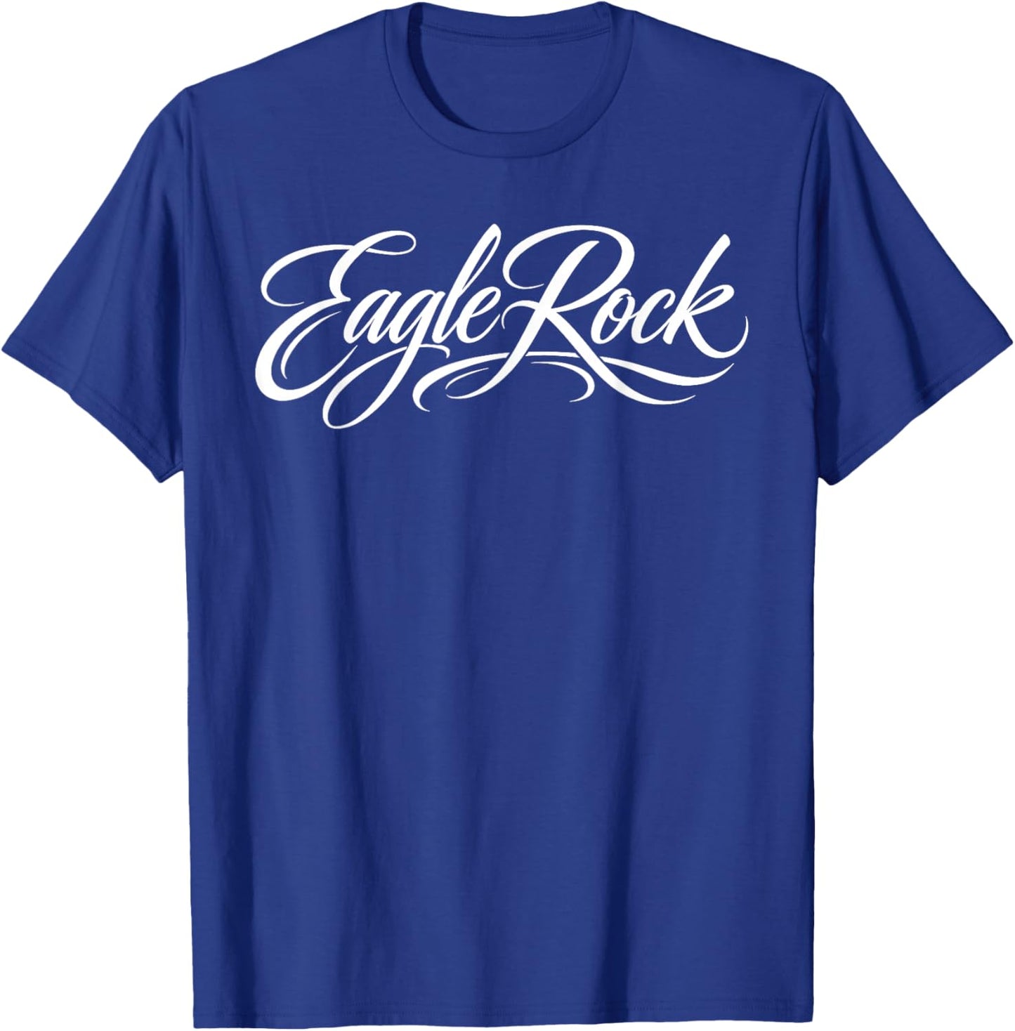 Eagle Rock Los Angeles 90041 NELA Northeast LA 323 213 T-Shirt - T-Shirt | Royal