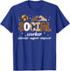 Black Social Worker Advocate Support Melanin Social Workers T-Shirt - T-Shirt | Royal