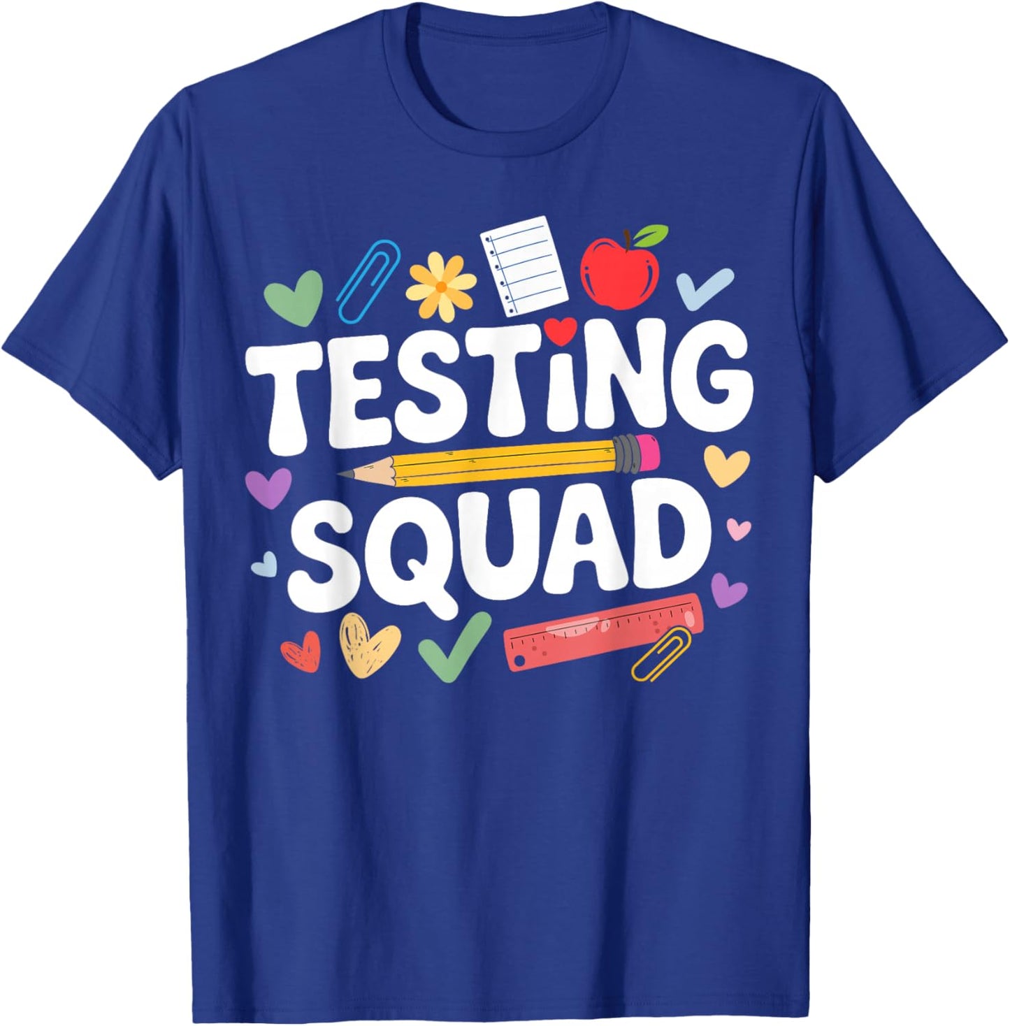 Cute Testing Squad T-Shirt - T-Shirt | Royal