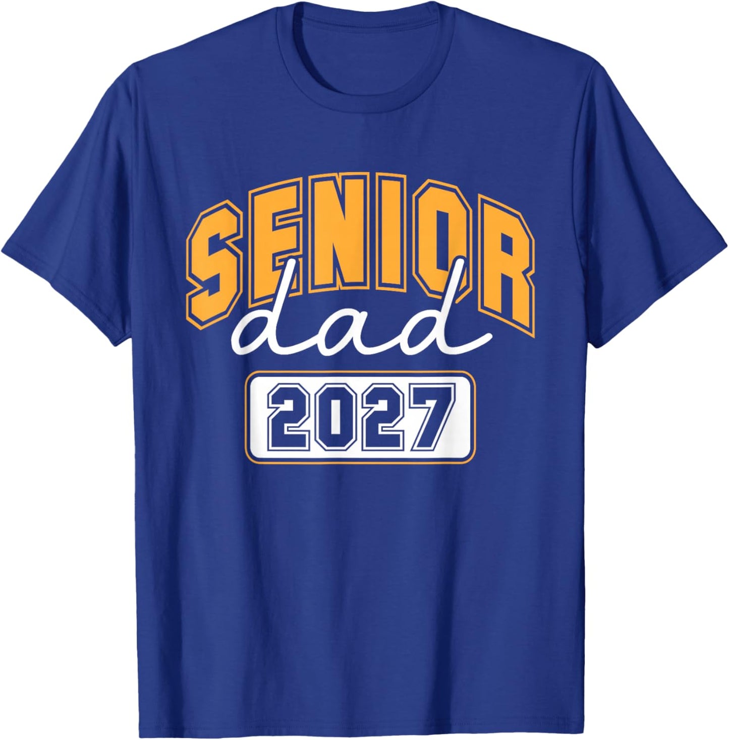 Senior dad 2027 T-Shirt - T-Shirt | Royal