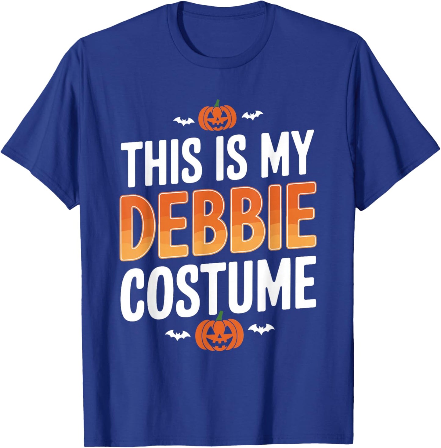 This is My Debbie Costume Halloween Simple Costume T-Shirt - T-Shirt | Royal