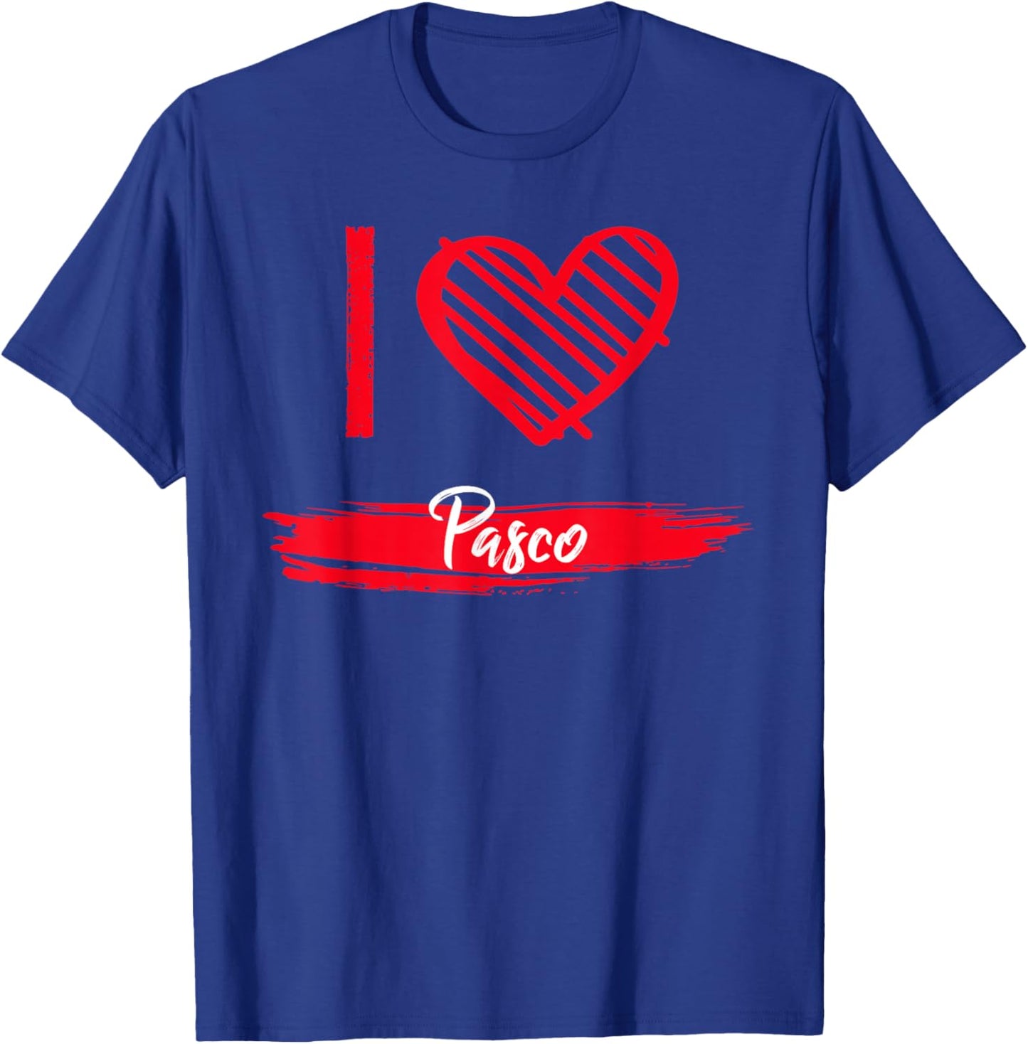 I Love Pasco County I Heart Pasco T-Shirt - T-Shirt | Royal