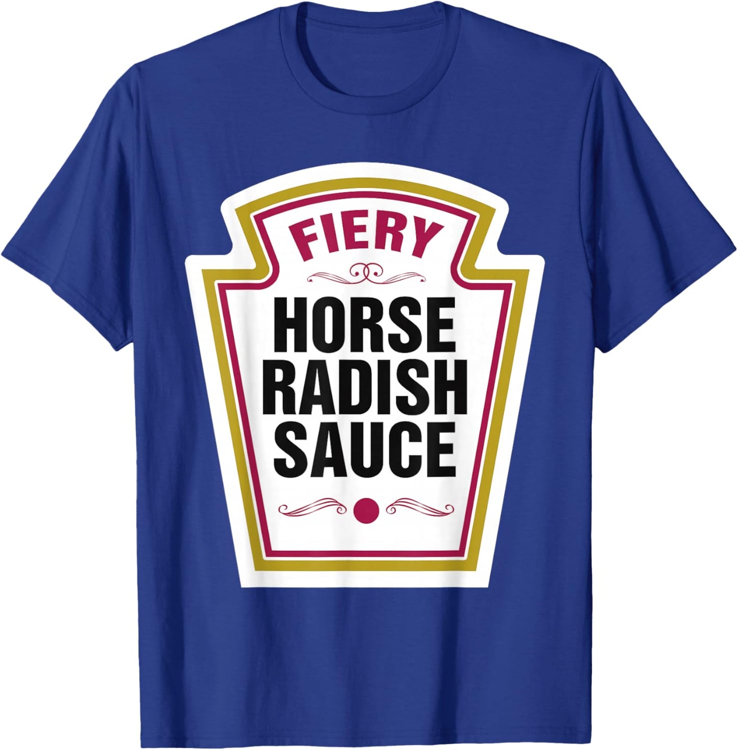 Horseradish Sauce Halloween Costume Family Group Matching T-Shirt - T-Shirt | Royal